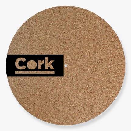 Personalized Cork Turntable Slipmat | Feylt