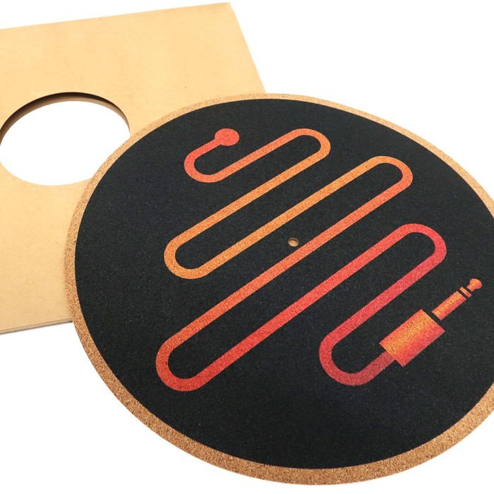 customizable cork vinyl slipmat