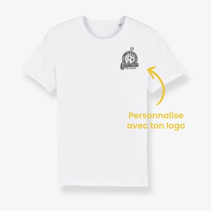 T-shirt imprimé logo face