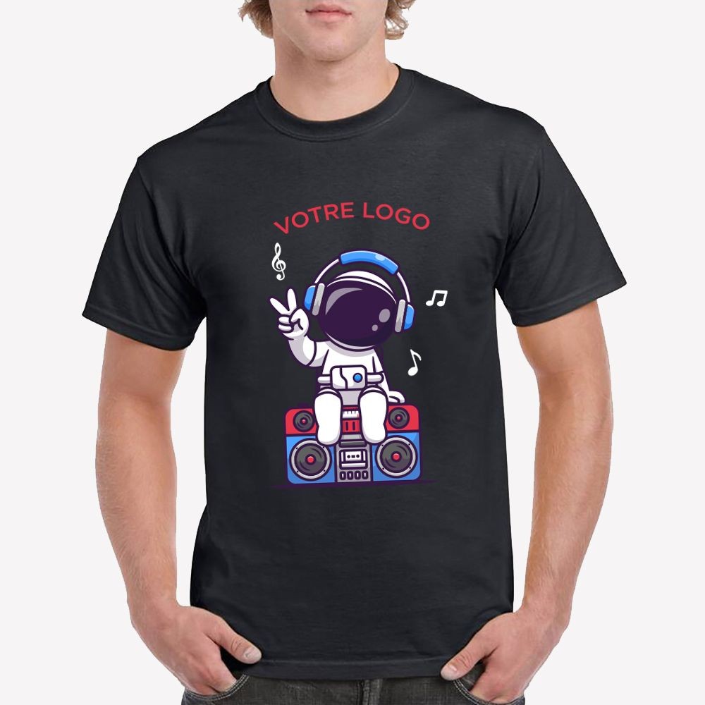 Tshirt asso musicale personnalisé
