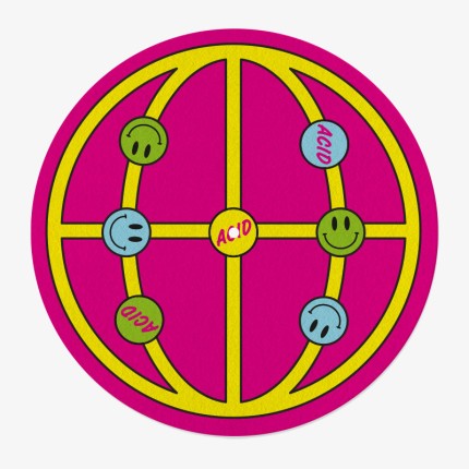 Acid Vinyl Slipmat | 12" Slipmat for Vinyl Turntable | Feylt