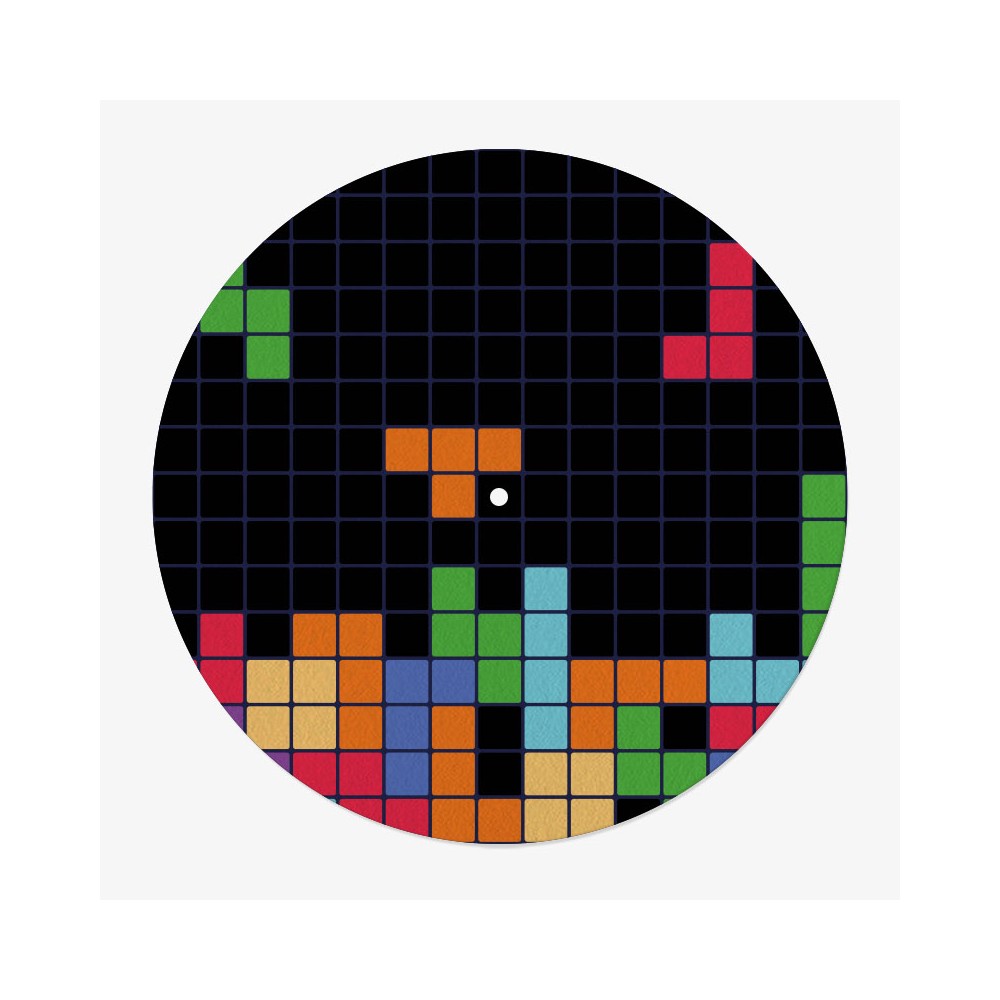 Tetris Vinyl Slipmat | Geek Slipmat for 12" Turntable | Feylt