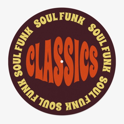 Soul Funk Vinyl Slipmat | Felt Printed in France | Feylt