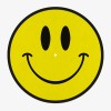 feutrine vinyle smiley