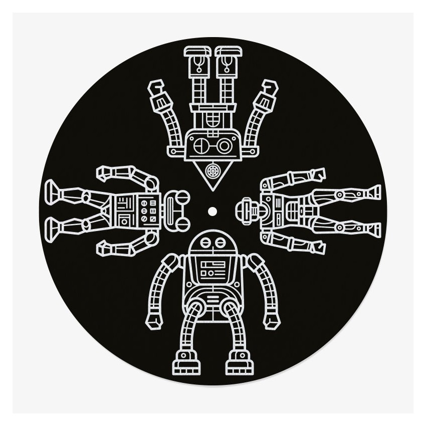 feutrine vinyle robot