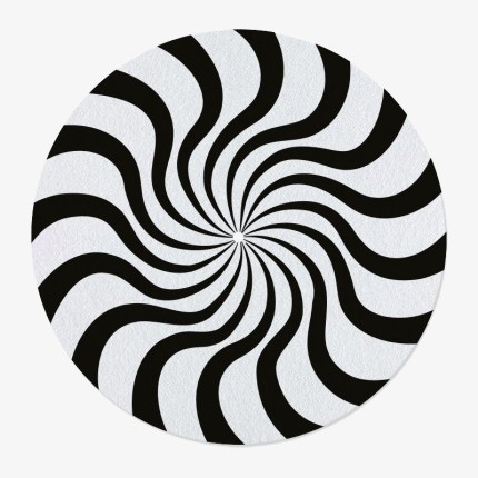Psychedelic Vinyl Slipmat | 12" High Quality Slipmat | Feylt
