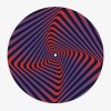 feutrine vinyle psychédélique