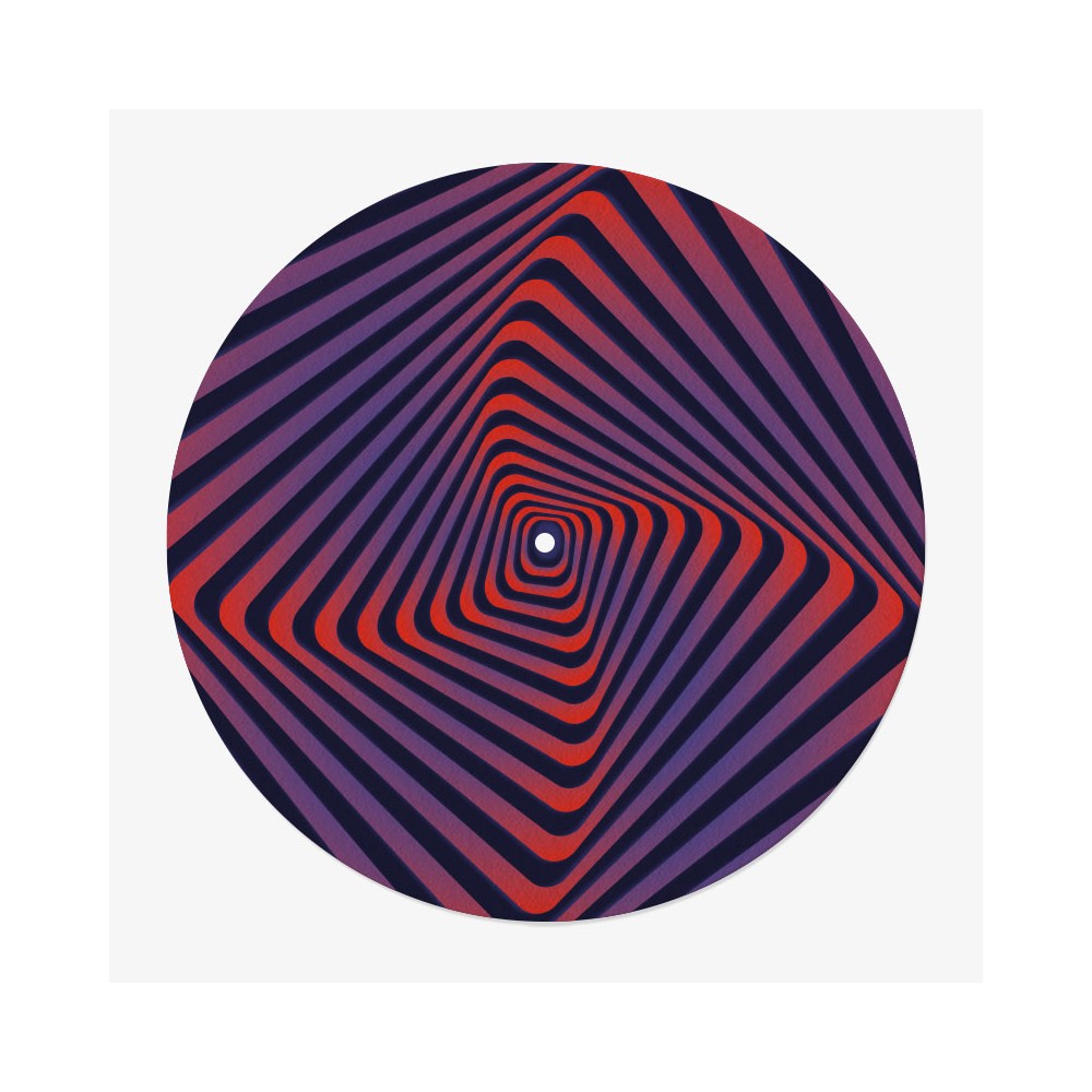 feutrine vinyle psychédélique