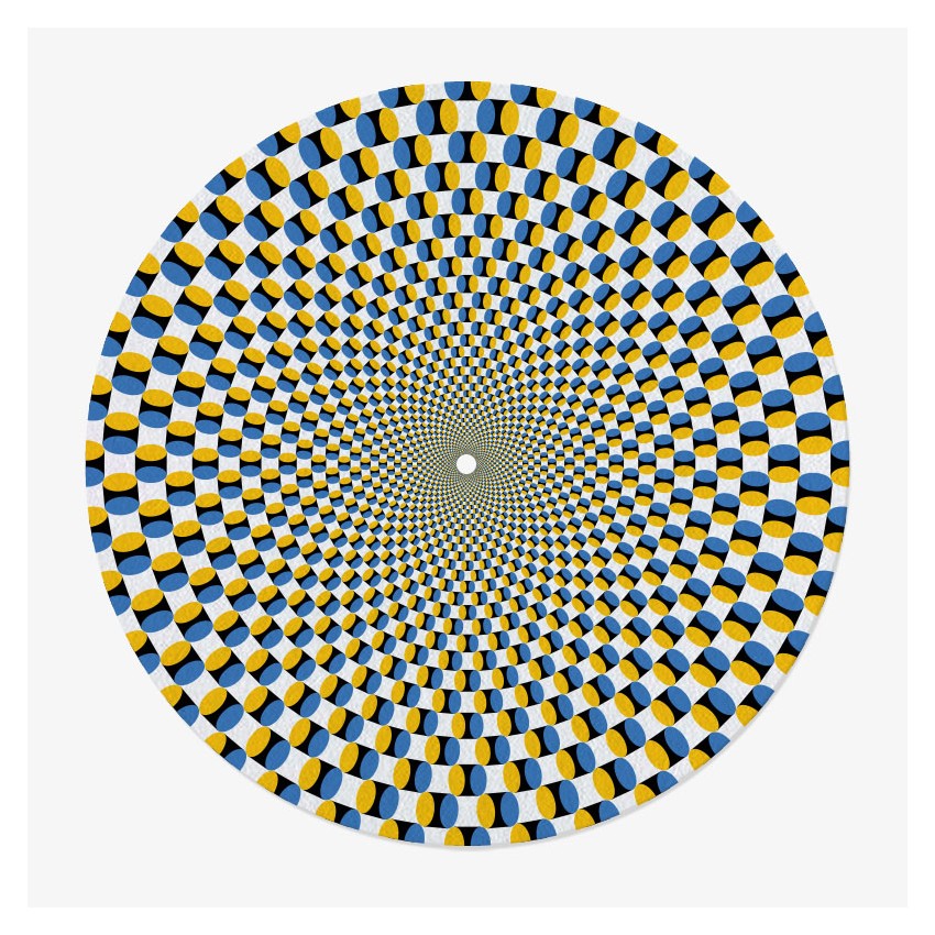 Psychedelic Vinyl Slipmat | 100% French Printing | Feylt