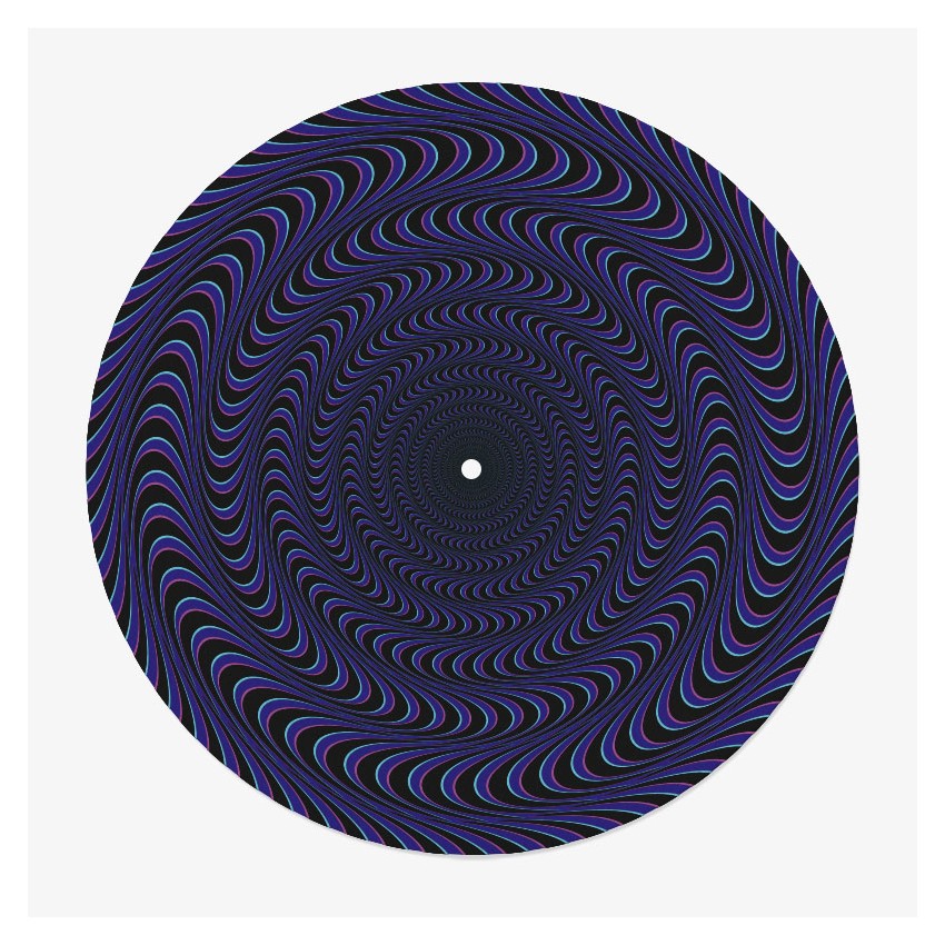 12" Psychedelic Vinyl Slipmat | High Quality Slipmat | Feylt