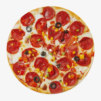 feutrine vinyle pizza