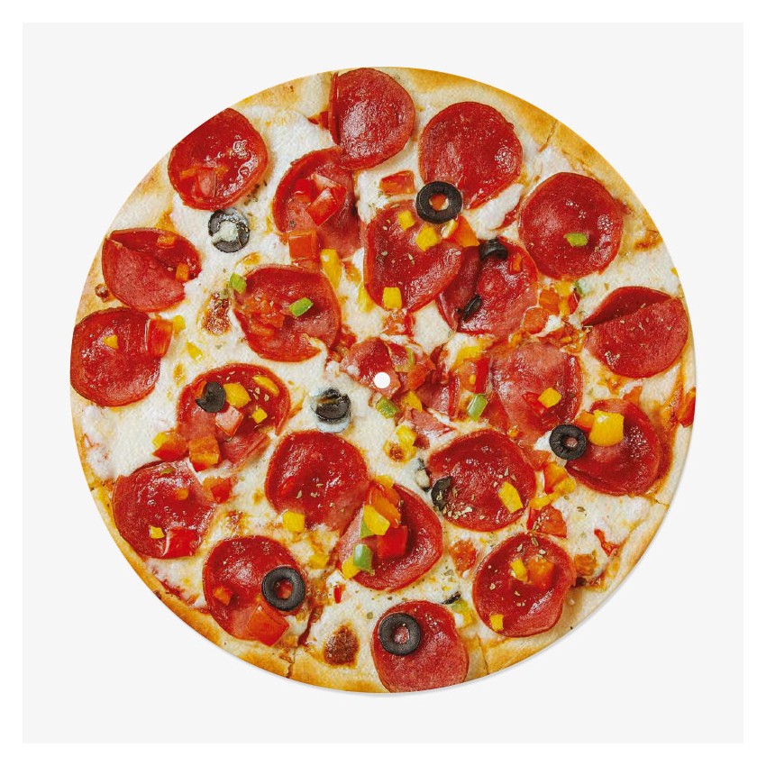 feutrine vinyle pizza
