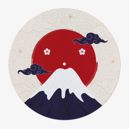 Japanese Pattern Slipmat Vinyl Slipmat | High Quality Slipmat | Feylt