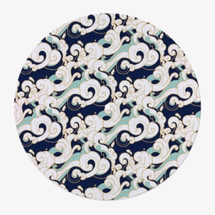 Japanese Wave Vinyl Slipmat | 100% French Printing | Feylt
