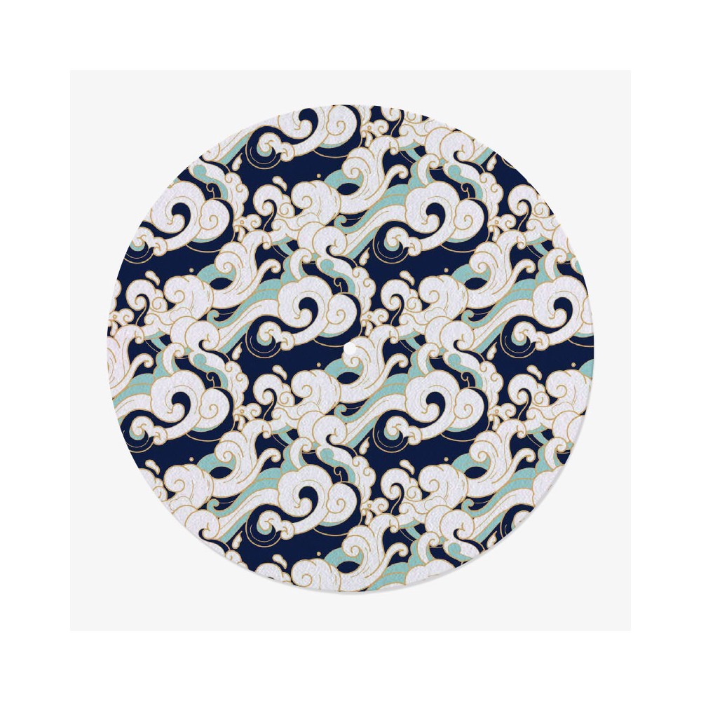 Japanese Wave Vinyl Slipmat | 100% French Printing | Feylt