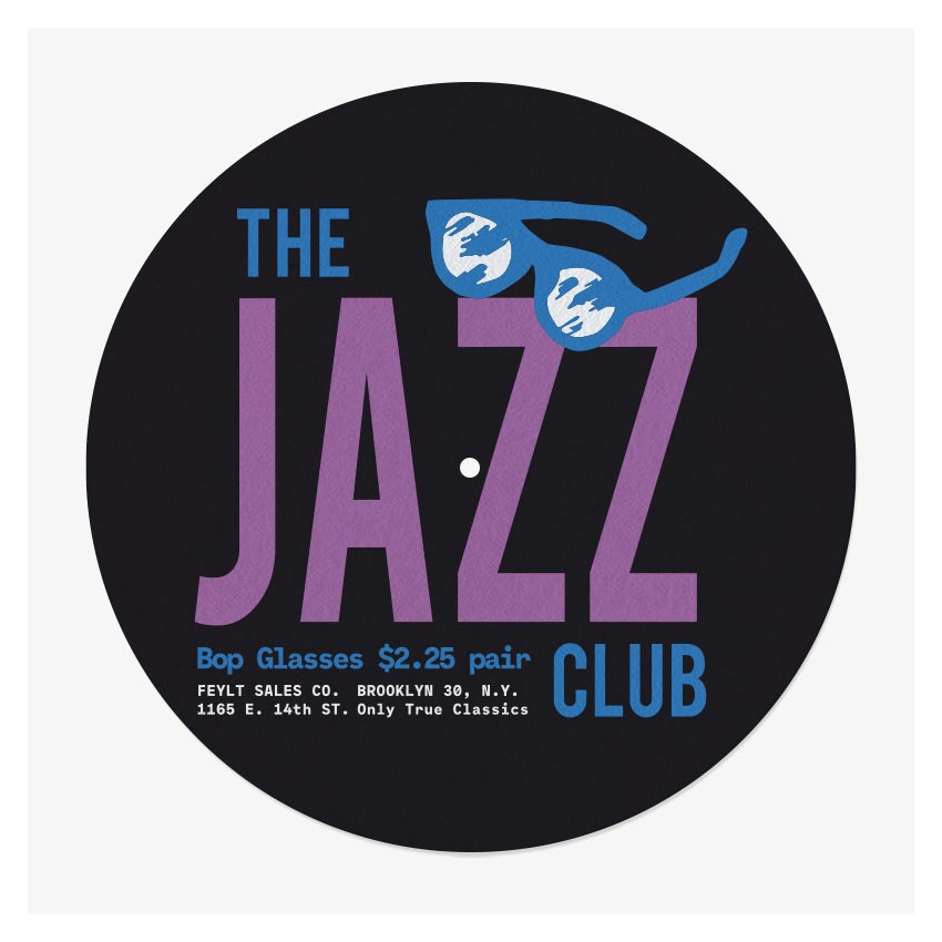 feutrine vinyle jazz