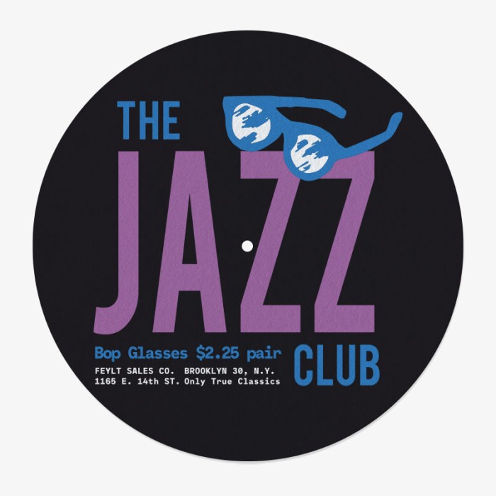 feutrine vinyle jazz