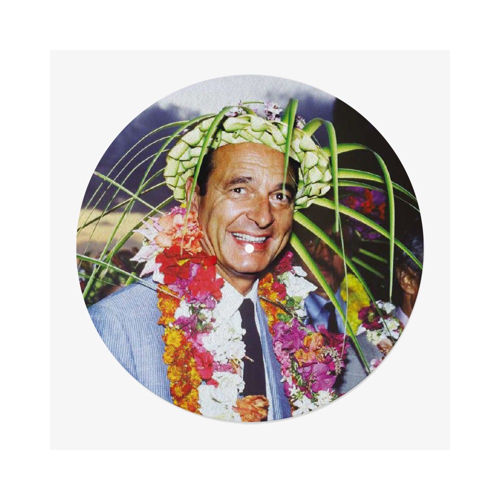 Chirac in Bora Bora Vinyl Slipmat | High Quality Slipmat | Feylt