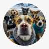 Dog Selfie Vinyl Slipmat | 12" High Quality Slipmat | Feylt