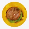 Burger Vinyl Slipmat for 33 RPM Turntable | French Printing | Feylt