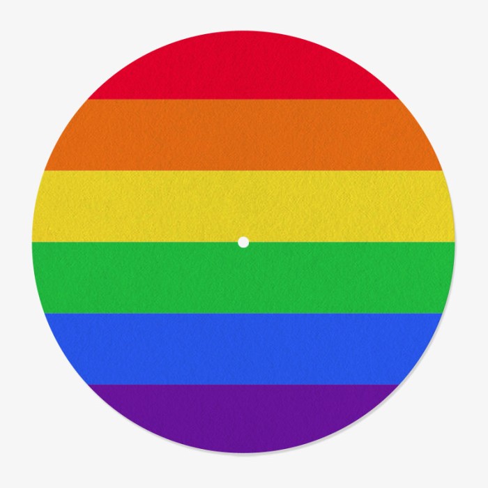 feutrine vinyle pride