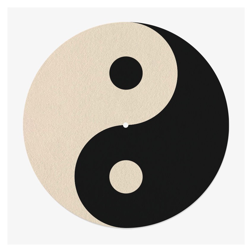 feutrine vinyle ying yang