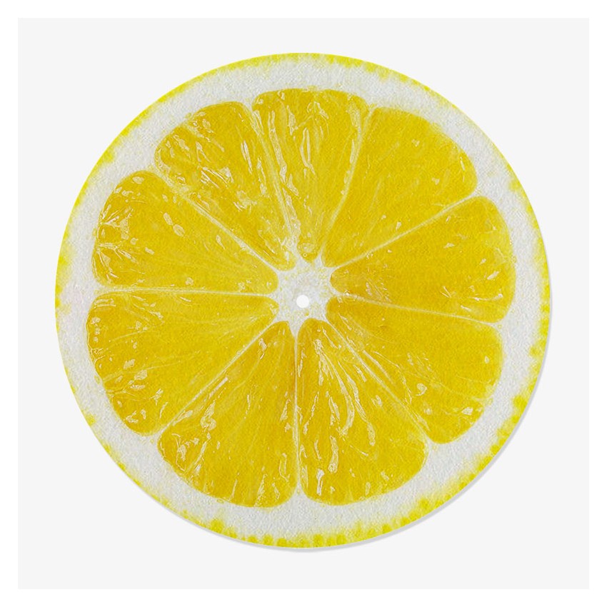 feutrine vinyle citron