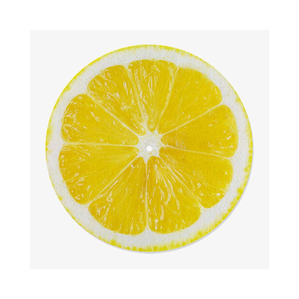 feutrine vinyle citron