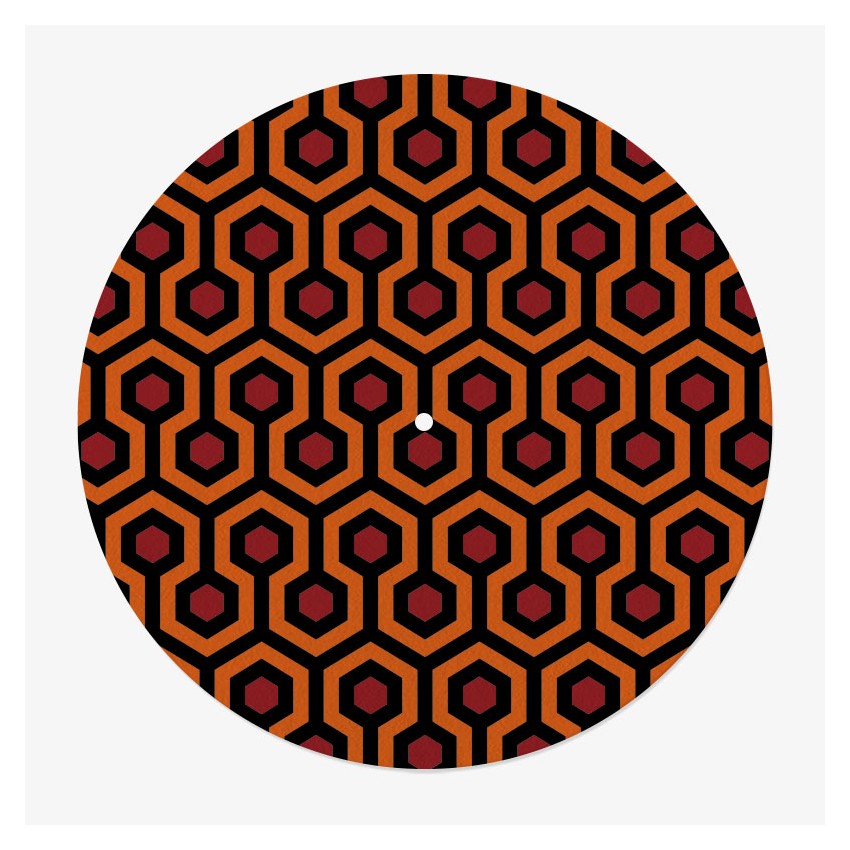 Kubrick Shining Vinyl Slipmat | Overlook Hotel Pattern Slipmat | Feylt