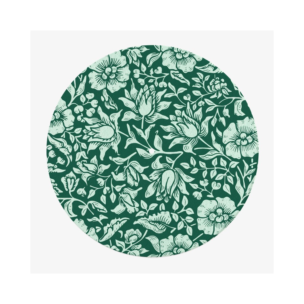 feutrine vinyle fleurie