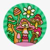 Feutrine Vinyle Champignon