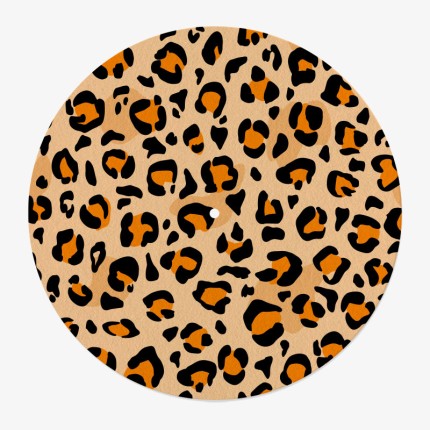 Feutrine Vinyle Motif Panthère