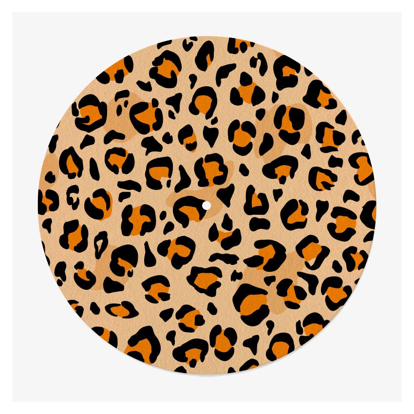 Feutrine Vinyle Motif Panthère