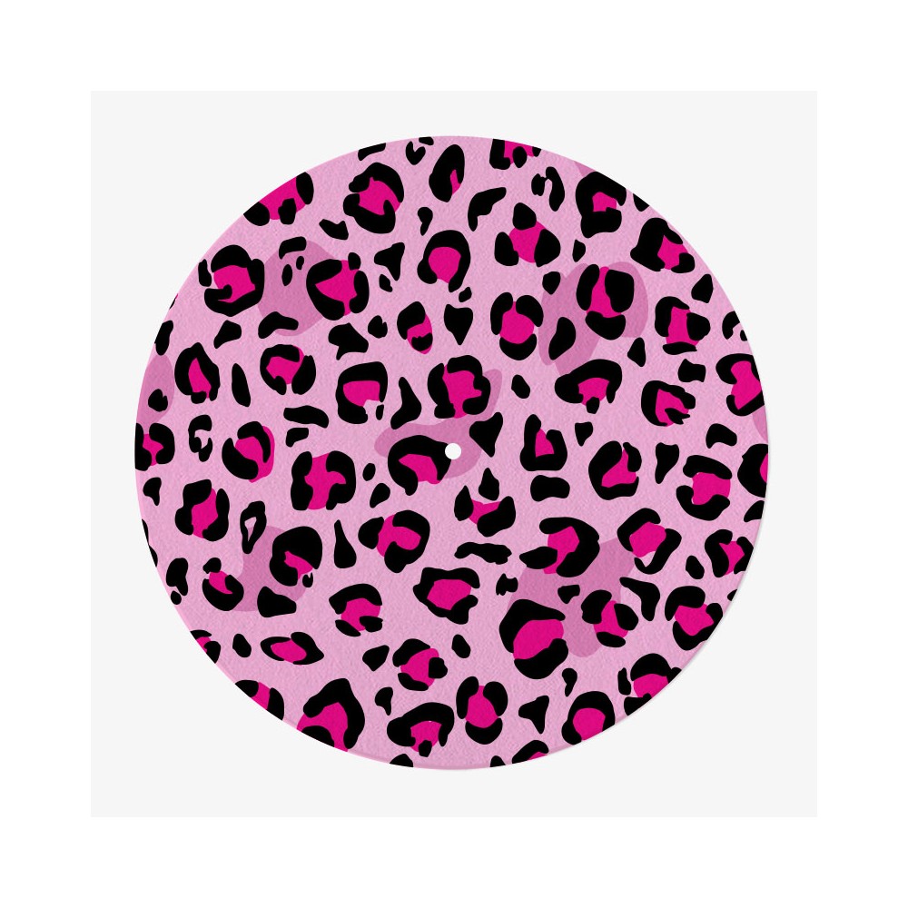 Panther Pattern Vinyl Slipmat | Original 12” Vinyl Slipmat | Feylt