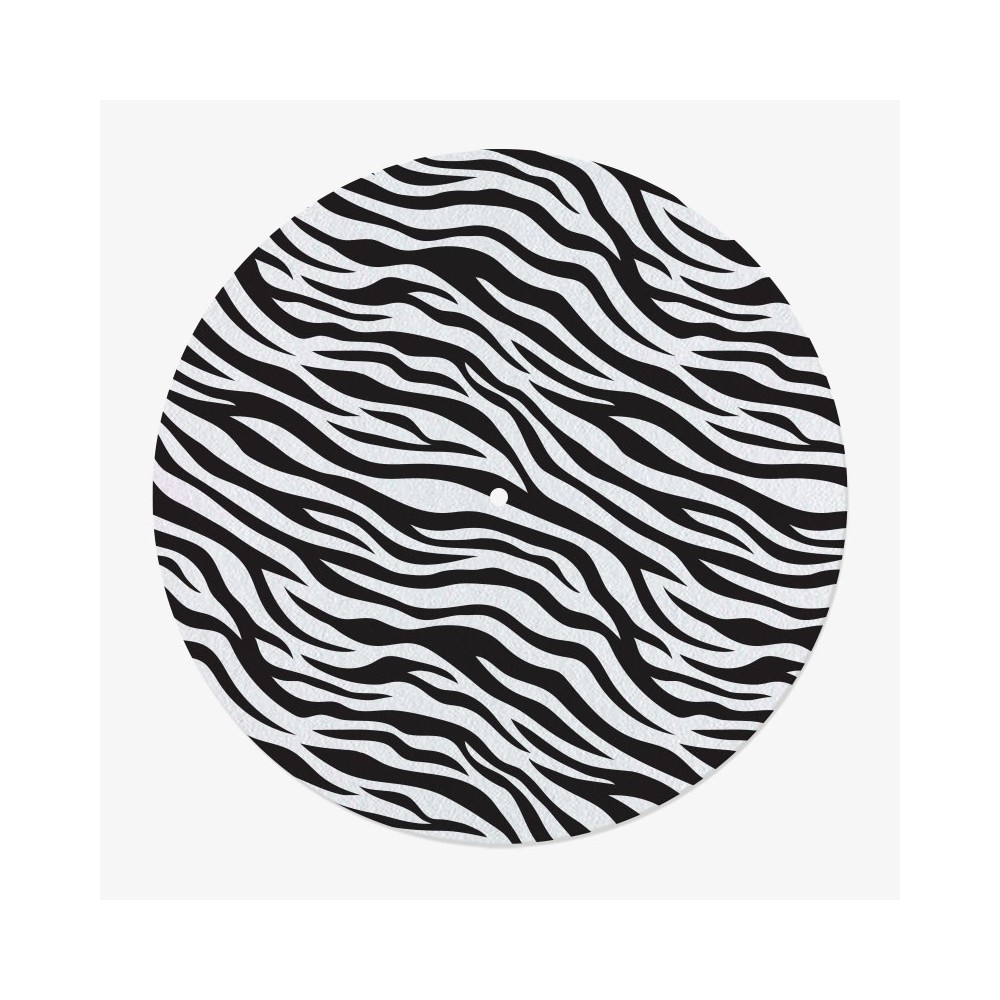Feutrine Vinyle Motif Zèbre