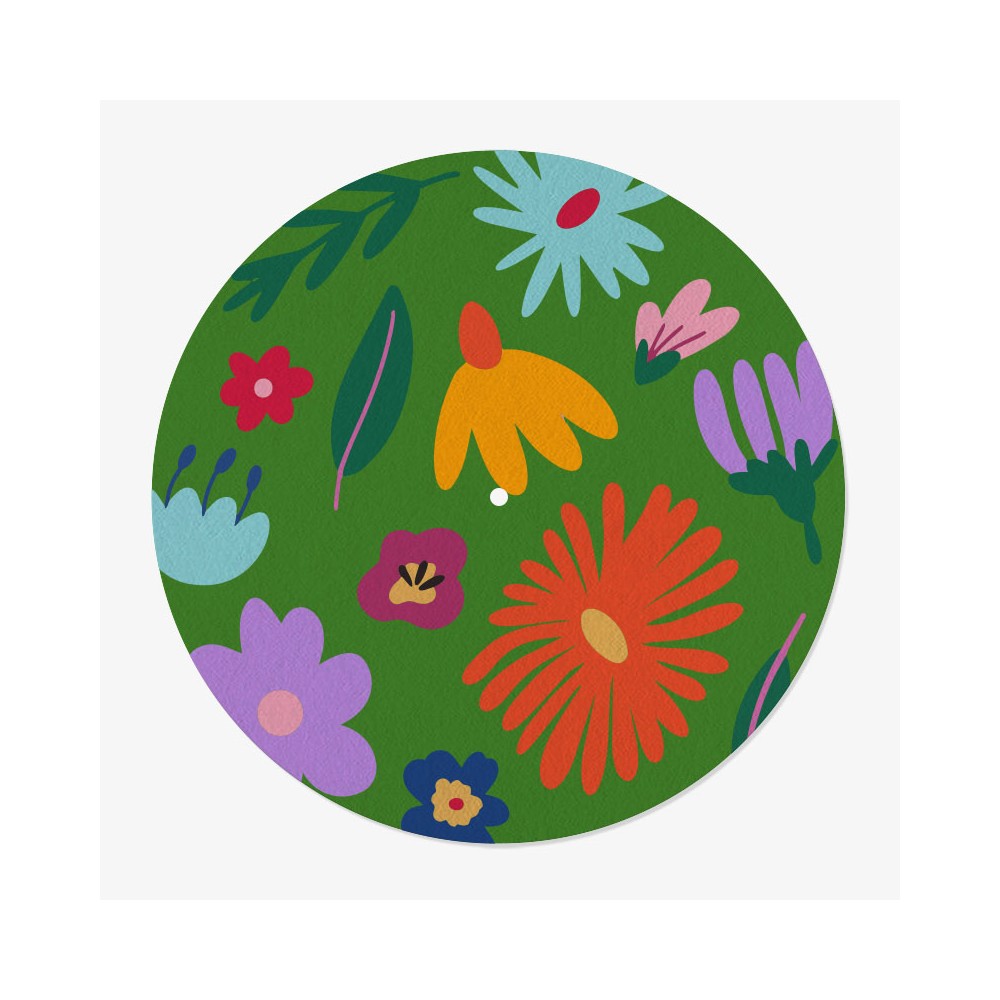 Feutrine Vinyle Fleurs
