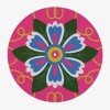 Flower Power Vinyl Slipmat