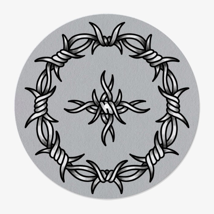 Grunge Vinyl Slipmat
